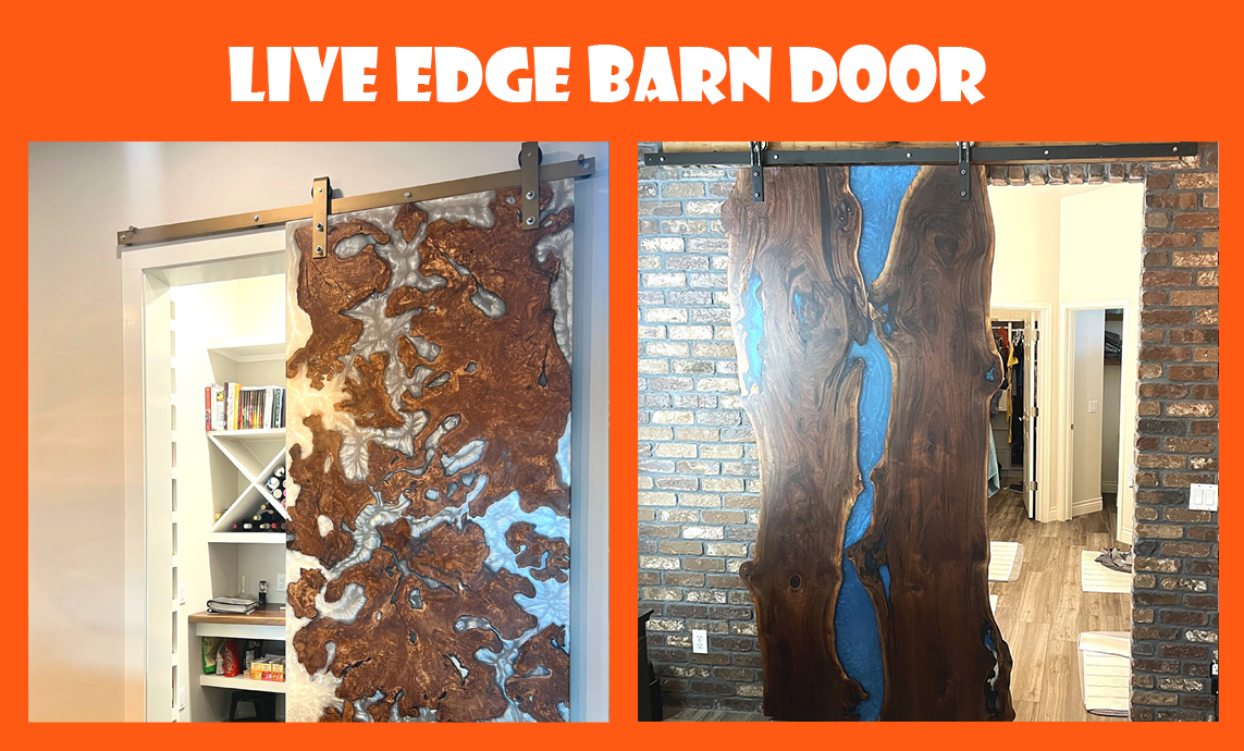 Live Edge Barn Door