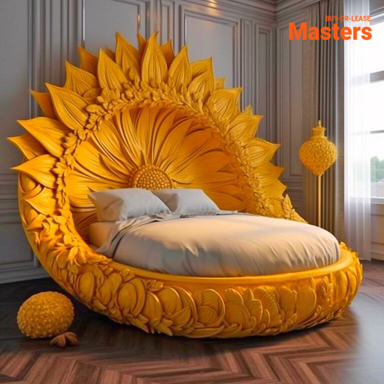 Oversized Sunflower Beds
