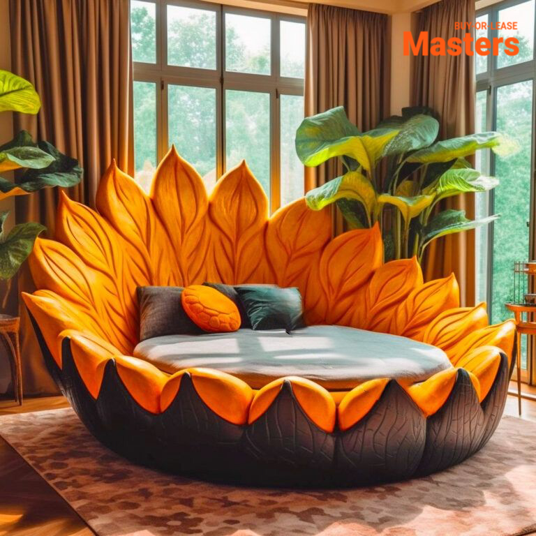 Oversized Sunflower Beds